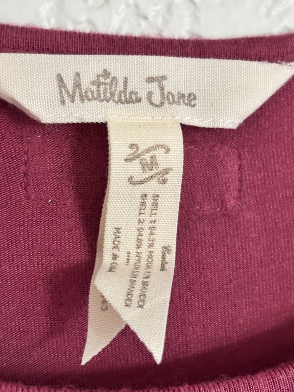 Matilda Jane Ruffle Tunic Top – Size Medium - Picture 2 of 4